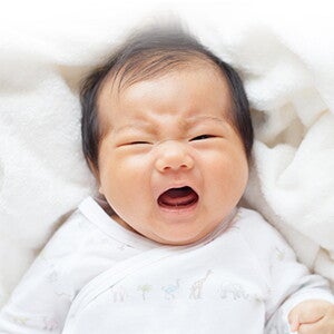 Bayi menangis tanpa air mata 