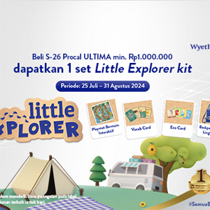 Dapatkan Little Explorer Kit  Optimalkan Eksplorasi Potensi Natural si Kecil! 