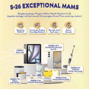 Syarat & Ketentuan S-26 Exceptional Mams Affiliate Program (Periode Q1 2025)